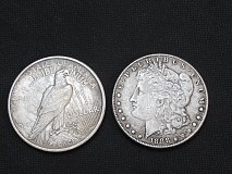 Stříbrné Dollary originál - CS568