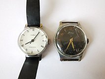Hodinky Ruhla a Pobeda - o555
