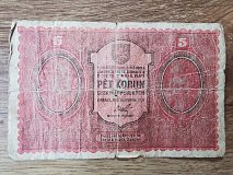 Bankovka 5 Koruna 1619 - o654