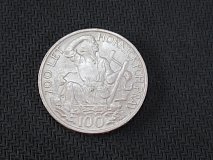 Stříbrná mince 100 Kčs 1949 - CS996