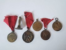 Medaile a pečetítko mix - o965