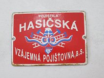 Cedulka smalt - Hasičská vzájemná pojišťovna a.s. - CS1497