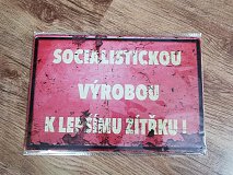 Plechová cedule - o1571