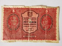Bankovka 5 Koruna 1919 - o2183