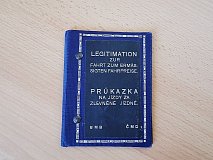 Průkazka na jízdy za zlevněné jízdné - o2447