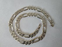 Stříbrný řetěz na krk - o2687