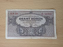 Bankovka 10 Kč 1927 - o3381