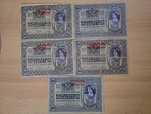 Bankovky 10000 Kč mix - o3386