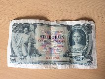 Bankovka 100 Koruna 1931 - o3572