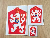 Státní znak ČSSR samolepky - o279 1