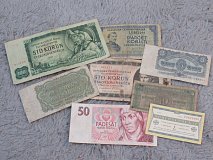 Konvolut bankovek - CS317